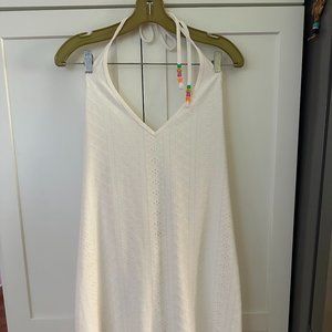 Wild Fable White Sun Dress, Halter Tie, Size XL